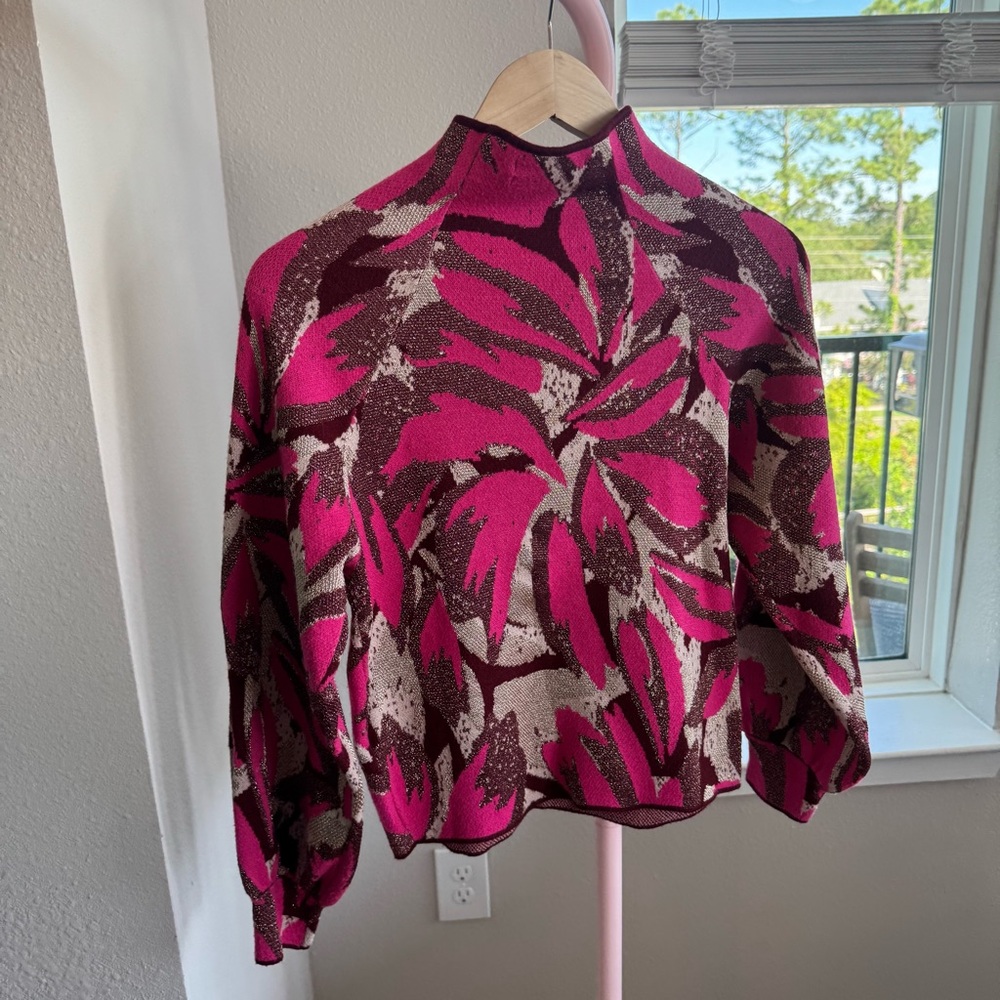 Anthropologie Beatriz Mock-Neck Sweater - Picture 3 of 8